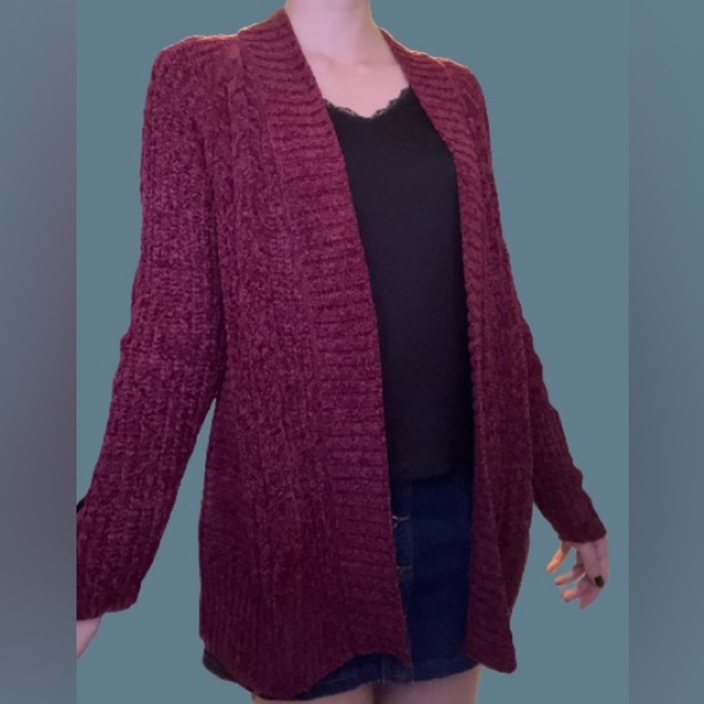 Liz Claiborne Red Sweater Cardigan